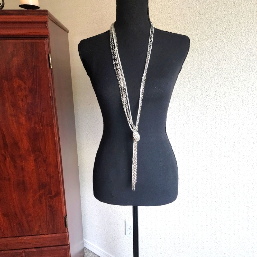 Long chain necklace